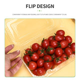 Disposable  environmentally friendlypet clear plastic packing box