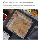 printed wax paper grease proof sandwich paper