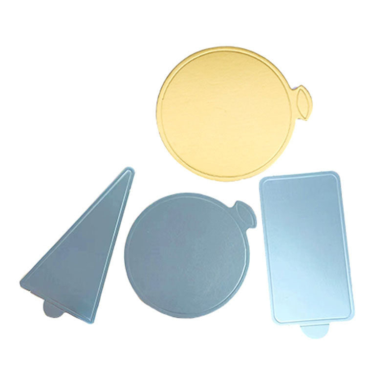Food Packaging 6 8, 10, 12 Inch Round Gold Cake Board with different thickness