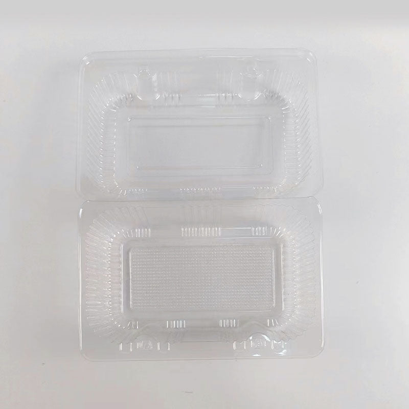 Disposable  environmentally friendlypet clear plastic packing box