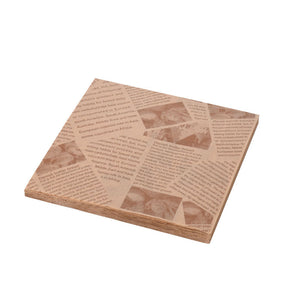 printed wax paper grease proof sandwich paper