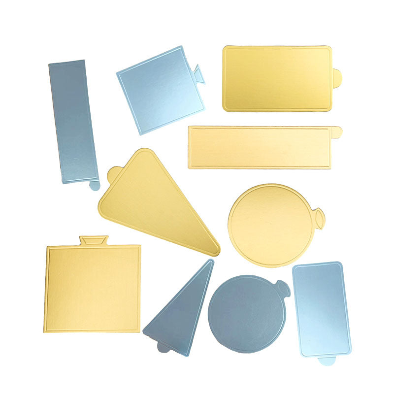 Food Packaging 6 8, 10, 12 Inch Round Gold Cake Board with different thickness