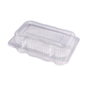 Disposable  environmentally friendlypet clear plastic packing box